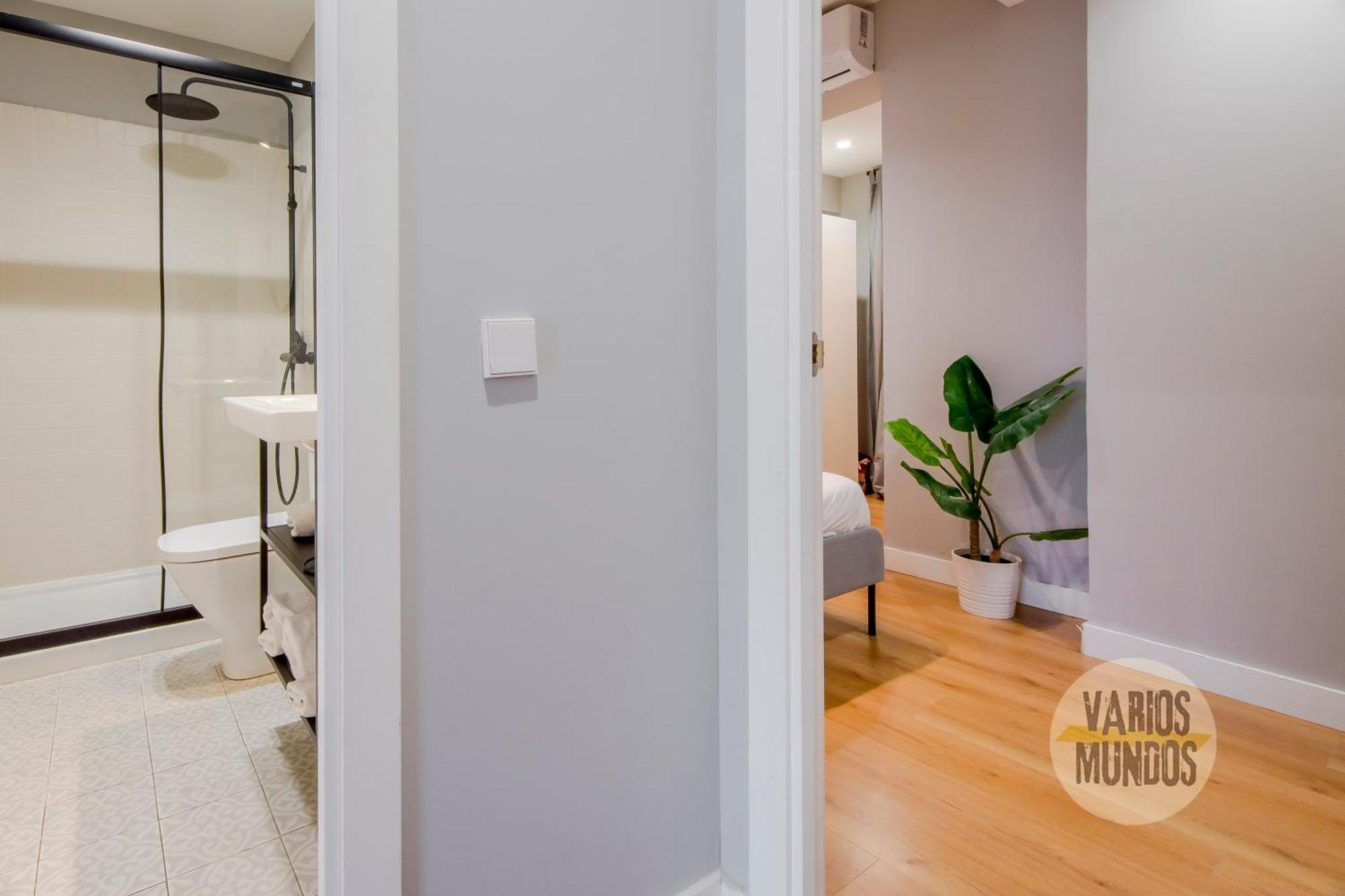 מדריד Modern Apt & Cool Interior Design A 20 Metros Del Retiro E1 מראה חיצוני תמונה