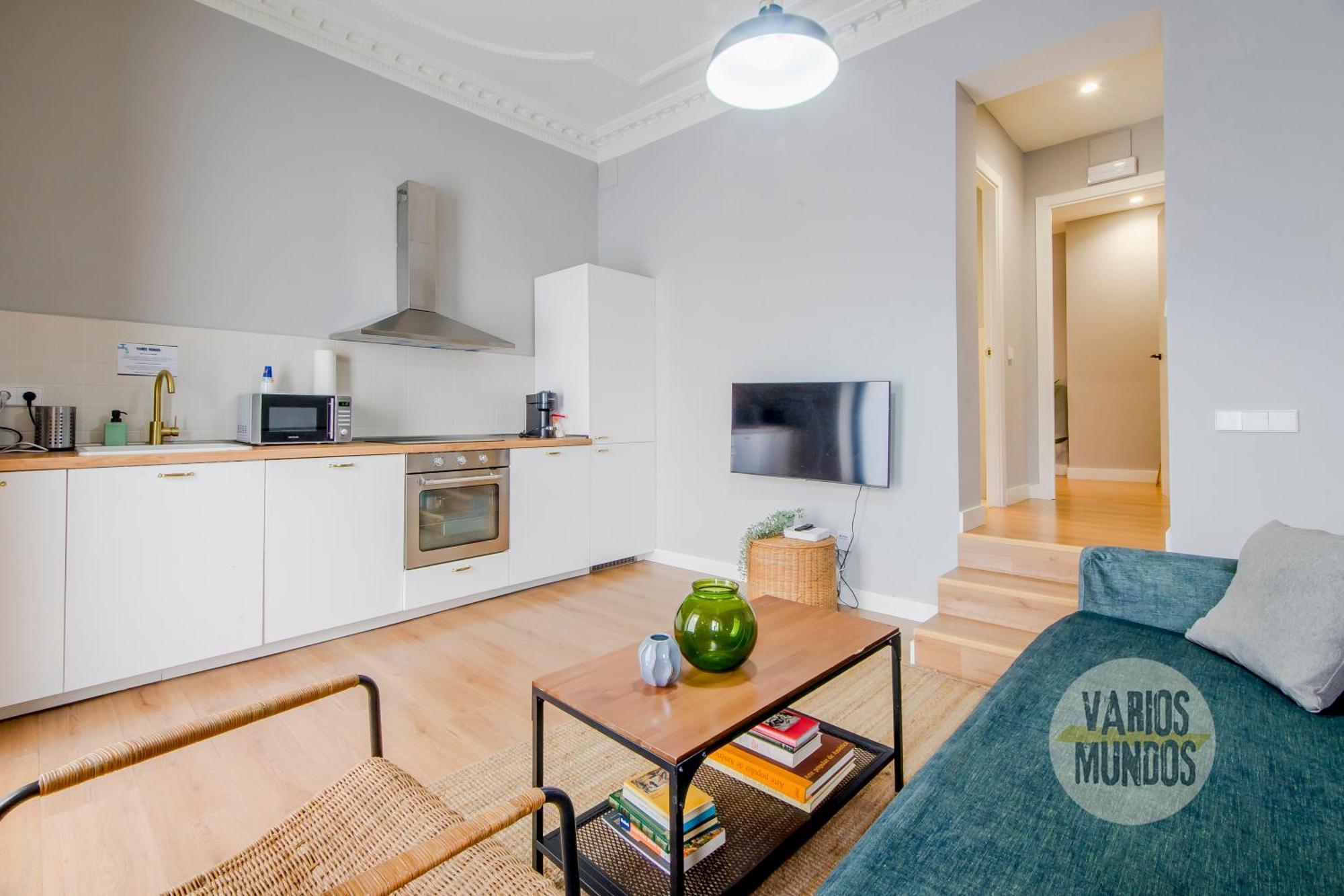 מדריד Modern Apt & Cool Interior Design A 20 Metros Del Retiro E1 מראה חיצוני תמונה