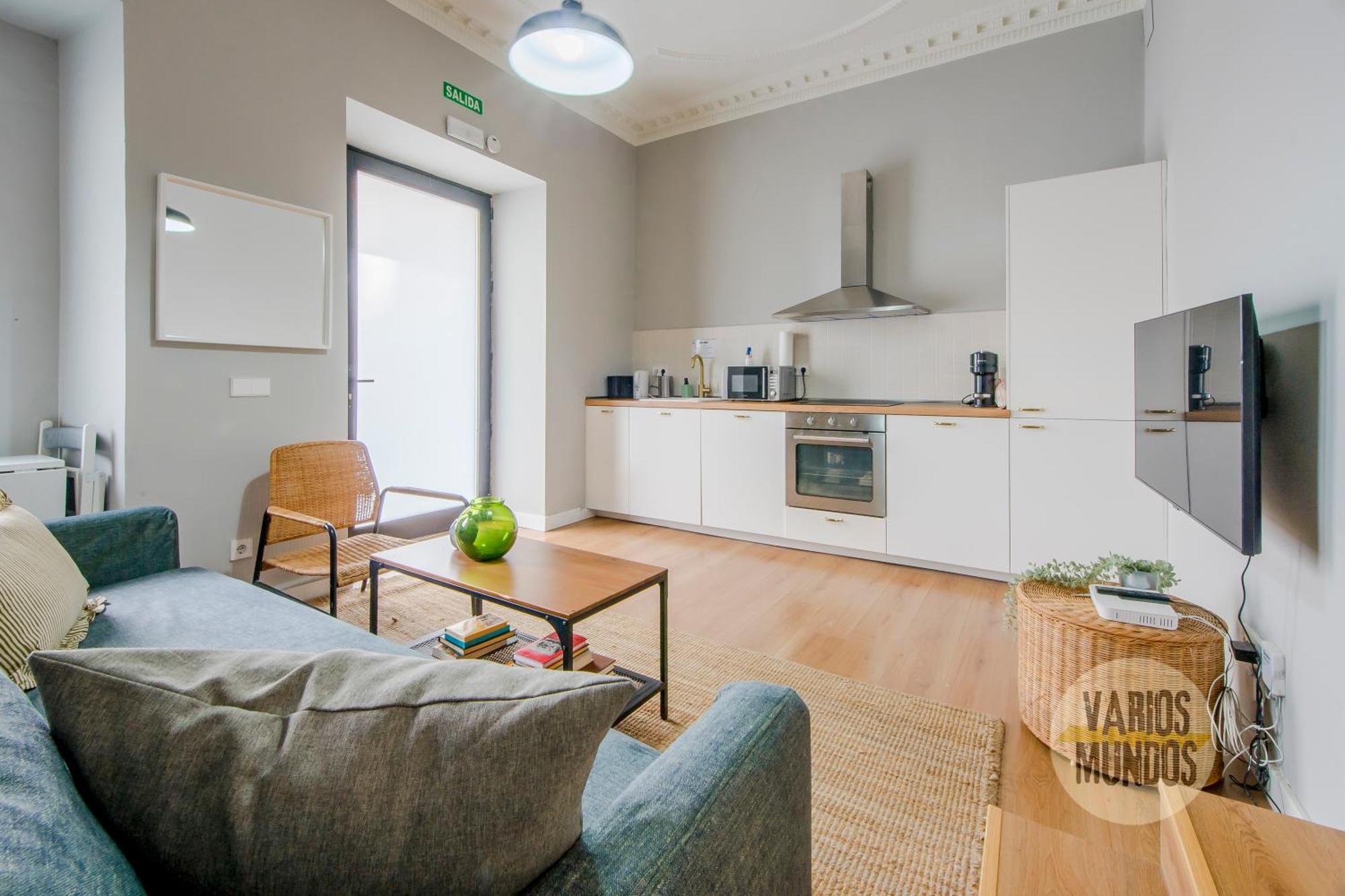 מדריד Modern Apt & Cool Interior Design A 20 Metros Del Retiro E1 מראה חיצוני תמונה