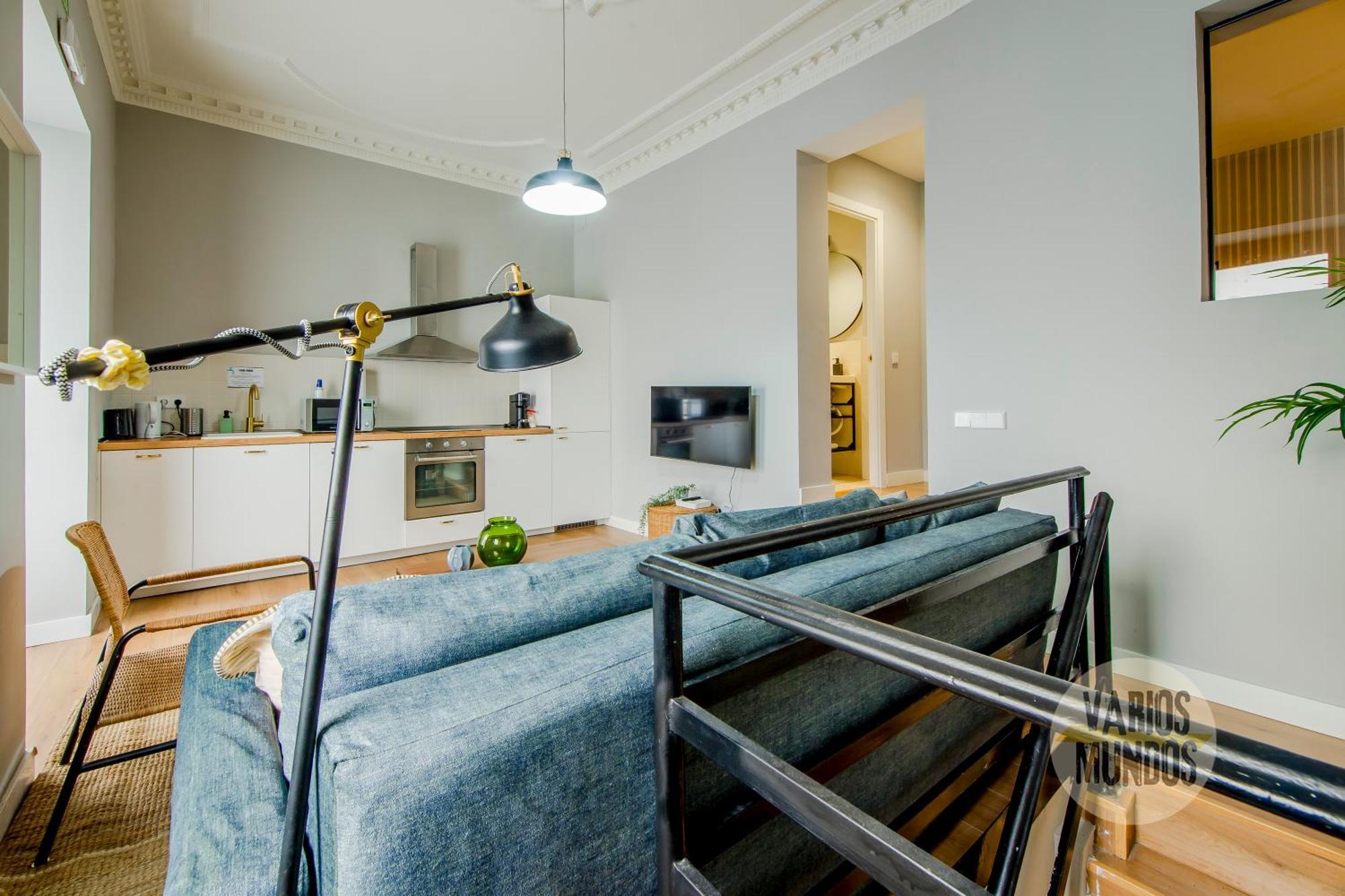 מדריד Modern Apt & Cool Interior Design A 20 Metros Del Retiro E1 מראה חיצוני תמונה