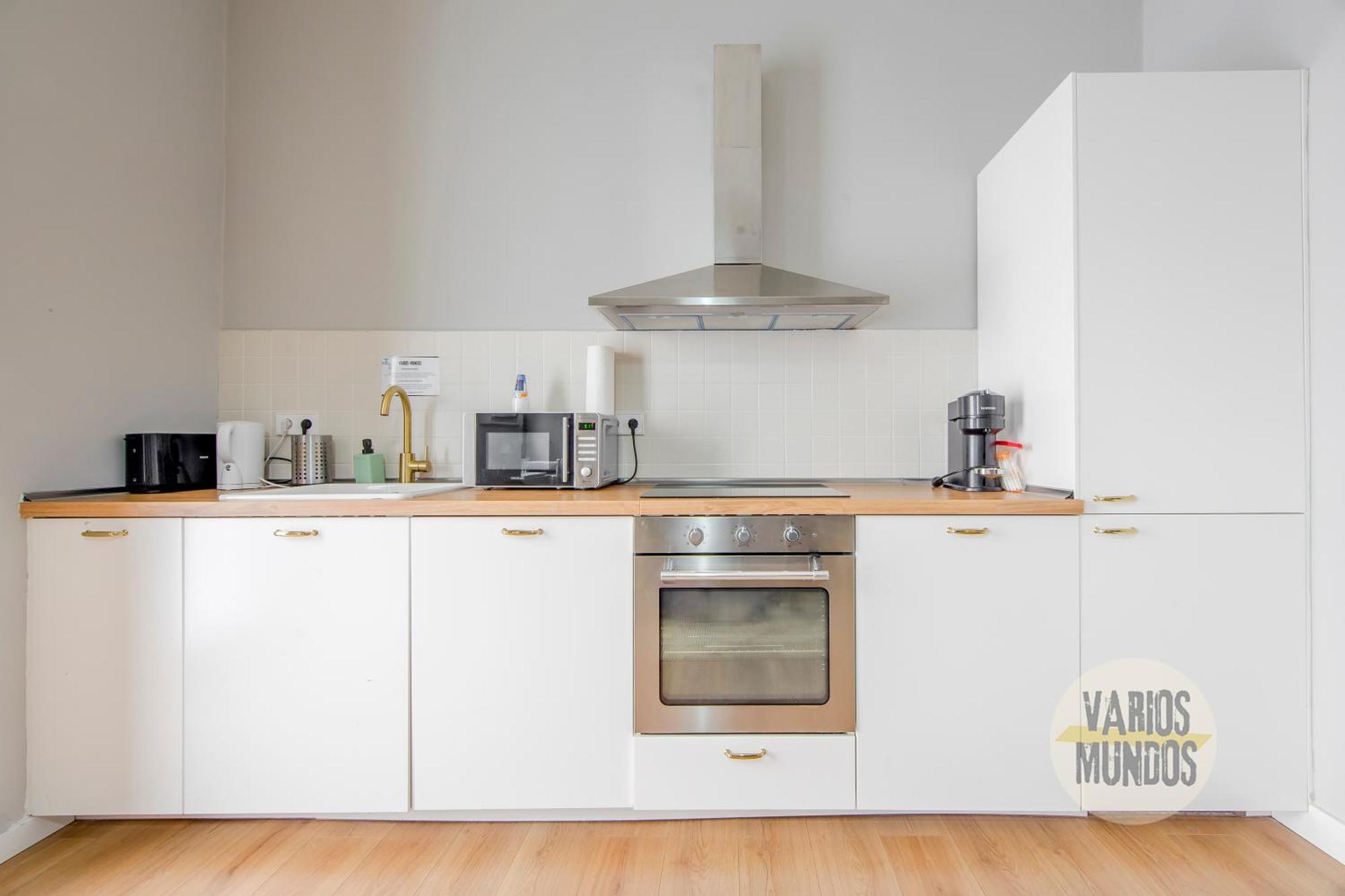 מדריד Modern Apt & Cool Interior Design A 20 Metros Del Retiro E1 מראה חיצוני תמונה