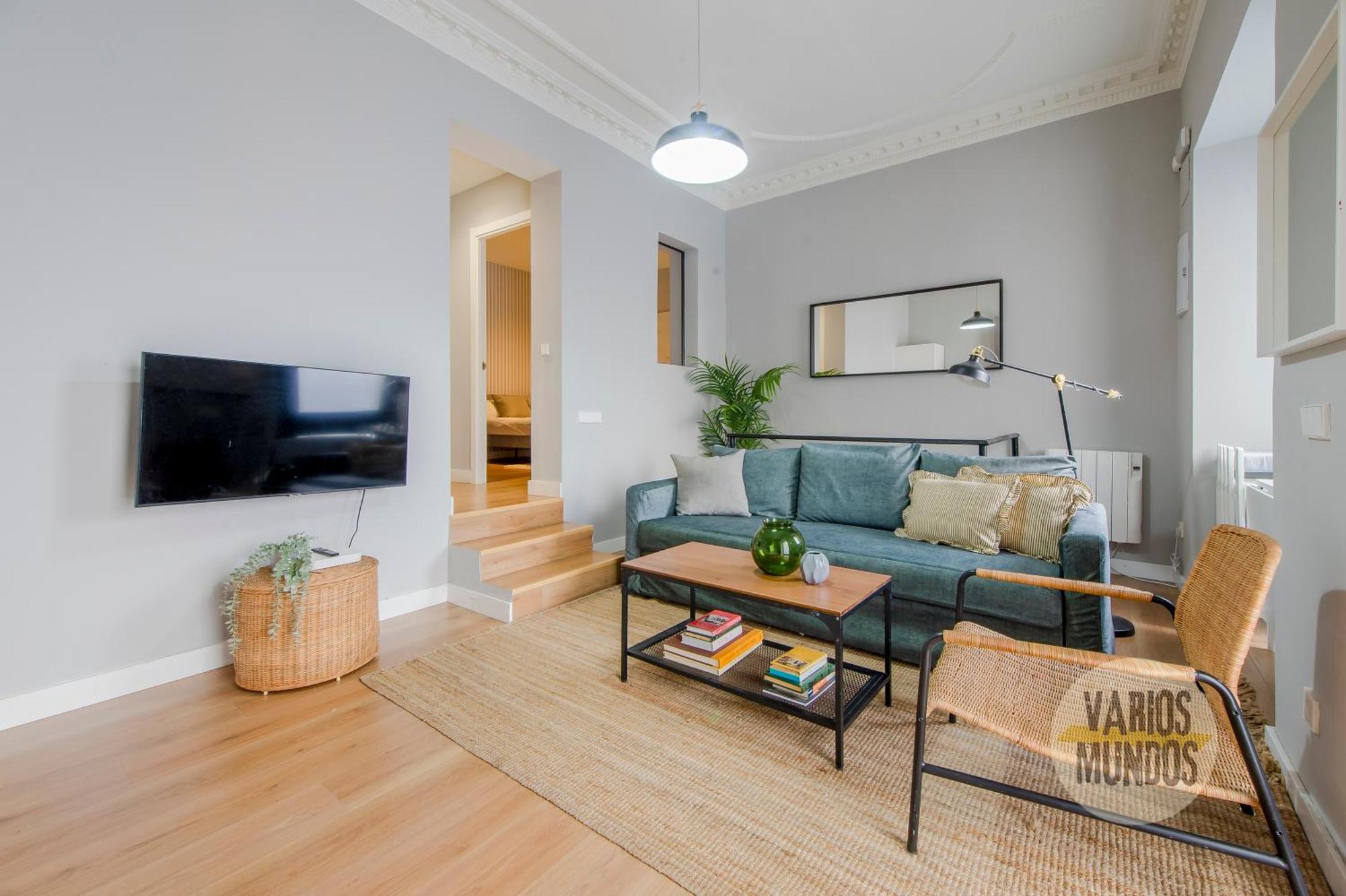 מדריד Modern Apt & Cool Interior Design A 20 Metros Del Retiro E1 מראה חיצוני תמונה
