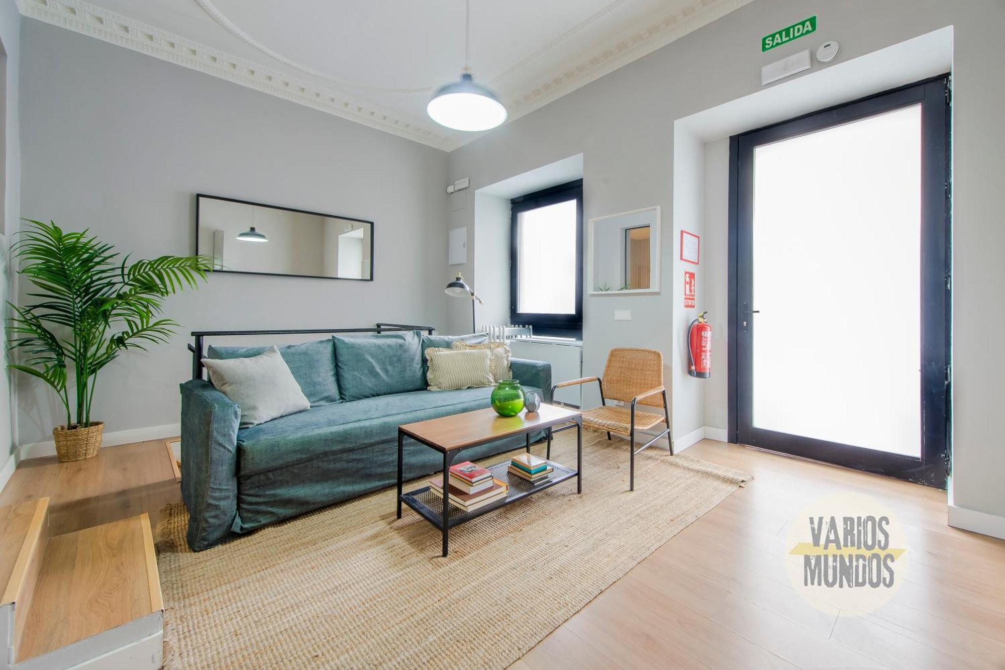 מדריד Modern Apt & Cool Interior Design A 20 Metros Del Retiro E1 מראה חיצוני תמונה